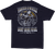 DBK Ghost Rider Tee Navy Medium - 100% Cotton, 6 oz