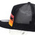 DBK Sunday Stripe 250 Trucker Black Snapback Hat - Classic Style with Comfortable Fit