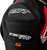RST TracTech Evo D3O Leather Jacket for Men - Black and Fluorescent Red, Size XL