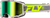 Fly Racing Yth Zone Goggle Dark Grey and Hi Vis with Iridescent Green Mirror Lens