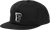Fly Racing Varsity Hat Black - Adjustable Snapback Cap with Embroidered Logo