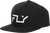Fly Racing Fly Flow Hat Black - Adjustable Snapback Cap with Curved Bill
