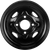 Sedona Steel 12x7 Wheel, 4/110 Bolt Pattern, 2+5 Offset, Gloss Black - Part Number 570-9003