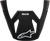 Alpinestars SM3 Solid Matte Black Visor - Part Number 8980326-110-TU