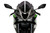 PUIG Windscreen Z Racing Dark Smoke for Kawasaki - Part Number 21831F