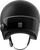 SENA Surge Open Face Helmet with Mesh 2.0 Technology - Matte Black/Glossy Black