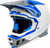 Fly Racing Youth Formula CC Glide Helmet Blue Light Grey Grey YL