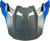 FLY Racing Formula CC Glide Visor - Blue, Light Grey, and Grey for XL Helmets