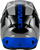 Fly Racing Kinetic Crest Helmet Grey/Black/Blue - Size XL