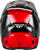 FLY Racing Kinetic Verdict Helmet Black/Red/White Medium - Off-Road Motorcycle Helmet with DOT & ECE22.06 Approval