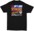 DBK Roadhouse Tee Black Large - 100% Cotton, 6oz T-Shirt