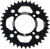 FIRE POWER Rear Sprocket Aluminum 37-tooth Black for Enhanced Motorcycle Performance