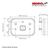 KOSO Rx 3S TFT Multifunction Meter with Speedometer, Tachometer, and Temperature Monitoring