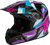 GMAX MX-96 Splinter Helmet Black/Purple/Blue XL with MIPS and Advanced Ventilation