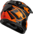 GMAX MX-96 Splinter Helmet Black/Orange XL – DOT Approved Motorcycle Helmet with MIPS and Ventilation