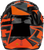 GMAX MX-96 Splinter Helmet Black/Orange - Lightweight DOT Approved Motorcycle Helmet with MIPS and Advanced Ventilation