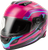 GMAX F11811397 FF 18 Drift Helmet Pink/Blue/Black XL with DOT Approval and Advanced Features