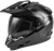 GMAX GM-11 Dual Sport Helmet Black XS – Versatile DOT-Approved Motorcycle Helmet with Sun-Blocking Peak and Intercom Compatibility
