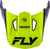 Fly Racing Kinetic Rally Helmet Visor – Hi Vis, Blue & Black, XL/2X