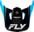 Fly Racing Kinetic Rally Helmet Visor Blue/Black/White XL/2X
