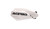 ACERBIS K Linear Handguard White/Black for Kawasaki - Part 2981401035