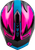GMAX GM-11 Decima Dual Sport Helmet – Black, Pink, and Blue, Medium