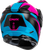 GMAX GM-11 Decima Dual Sport Helmet – Black, Pink, and Blue, Medium