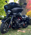 ULTRACOOL RF-2G Front Mount Oil Cooler for Harley Touring 2009-2016 with Black Finish