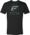 Fly Racing Victory Tee Black Small - Comfortable Cotton-Poly Blend with Premium Fit