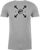 Fly Racing Lost Tee Dark Grey Heather SM - Premium Cotton-Polyester Crew Neck T-Shirt