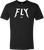 Fly Racing Fly Master Tee Black Small - Premium Crew Neck T-Shirt with Screen Print Pattern