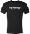 Fly Racing Fly Trademark Tee Black Large - Combed Ring-Spun Cotton and Polyester Crew Neck T-Shirt