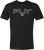 Fly Racing Edge Tee Black 2X - Comfortable Cotton-Poly Blend Premium Crew Neck T-Shirt