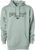 Fly Racing Edge Hoodie Dusty Sage 2X with Cotton-Polyester Blend and Screen Print Pattern
