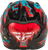 Fly Racing Revolt Space Creep Helmet Light Blue/Black/Red Medium