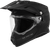 Fly Racing Trekker Solid Helmet Matte Black XS – DOT & ECE Approved Motorcycle Helmet with Drop-down Sunshade and Advanced Impact Protection