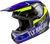 Fly Racing Youth Kinetic Scorched Helmet Blue/Grey/Hi Vis A0030629YS