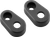 RIZOMA FR231B Turn Signal Mounting Kit - Black, 2 Pieces