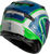 GMAX FF-98 Aftershock Helmet with LED Rear Light and Quick-Release Face Shield