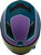 GMAX FF-98 Aftershock Helmet Matte Purple/Blue XL with Integrated LED Rear Light and Quick Release Shield