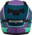 GMAX FF-98 Aftershock Helmet Matte Purple/Blue Large with Integrated LED Rear Light and Quick-Release Shield