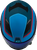 GMAX FF-98 Aftershock Matte Blue/Red Motorcycle Helmet with Integrated LED Rear Light and Quick-Release Shield