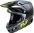 Fly Racing Formula S Carbon Protocol Helmet Black Carbon/Grey/Hi Vis - Part #73-4464S