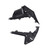 ACERBIS CRF Red/Black Side Panels Upper and Lower Set (Part 2986031018)