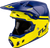 Fly Racing Formula CC Objective Helmet Navy/Yellow Large