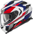 Scorpion EXO ECL-1104 Exo Eclipse Full Face Helmet Lunar White/Red/Blue Medium