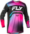Fly Racing Rayce Bicycle Jersey Fuschia, Black & Teal - Medium