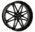 SYSTEM 3 St7 Wheel 24x9 5+4 (0mm) Gloss Black Milled - Heavy Duty 12" Wide Tire Application