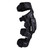 EVS Web Eclipse Knee Brace Black Pair Medium – Lightweight Carbon Fiber Protection