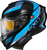 Scorpion EXO GT930 Cold Weather Helmet Modulus Black/Blue (Electric) - Part 93-1054-EC